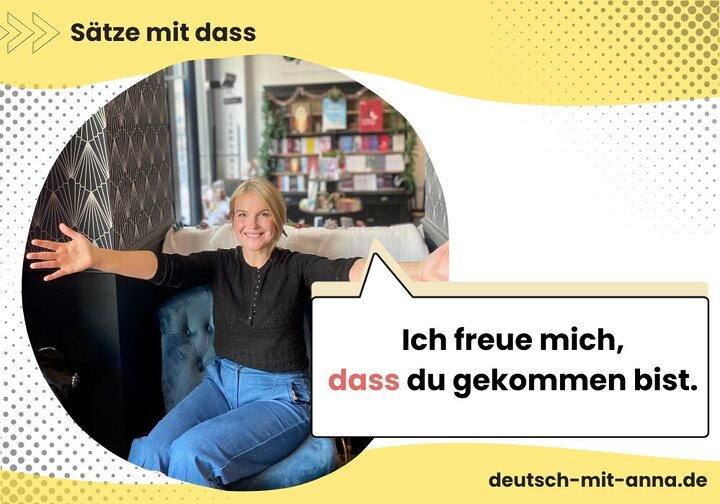 Sätze mit dass • einfach erklärt (mit Beispiele & Übungen)